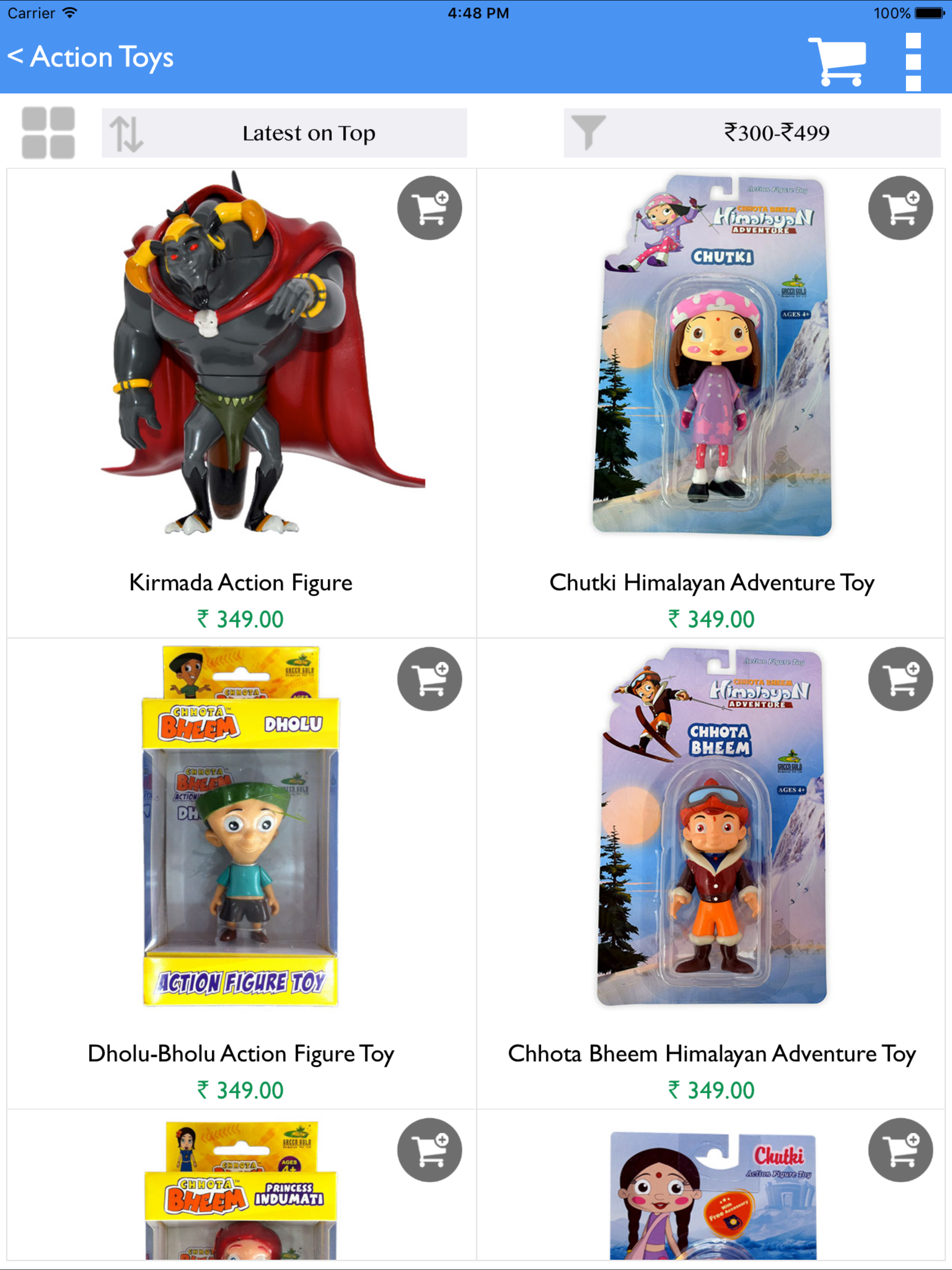 Chhota Bheem Shop screenshot 7