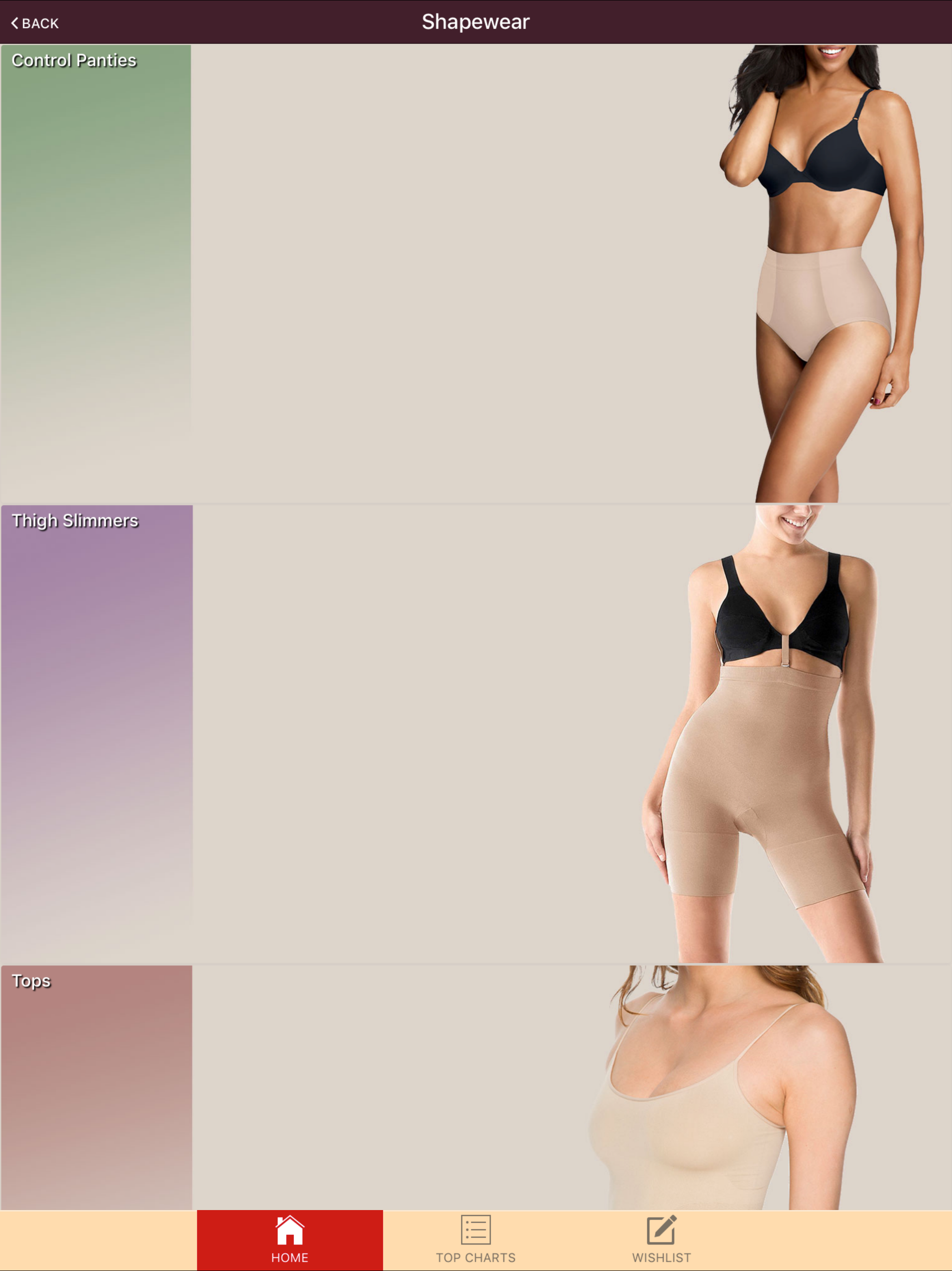 Vitrine Lingerie