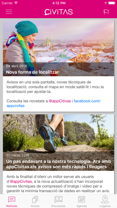 App screenshot