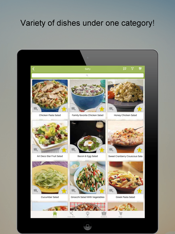 Screenshot #6 pour Salad Recipes SMART Cookbook