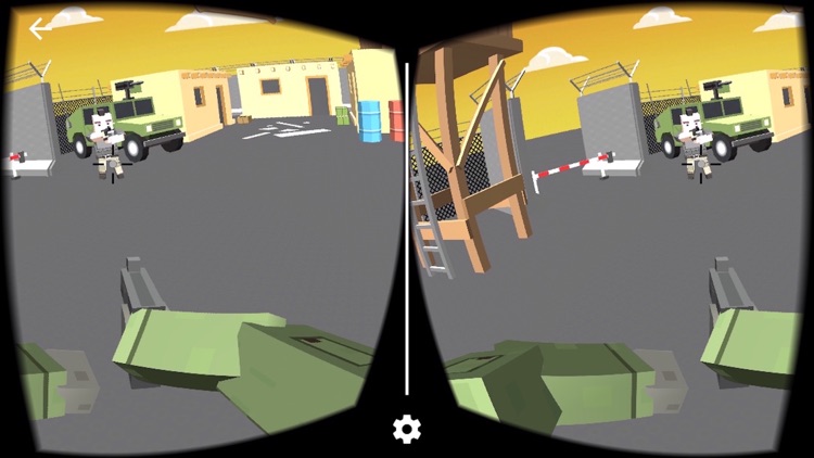 VR Blocky Battles Fight : For Virtual Reality