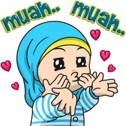 Cute Hijab stickers by EdSants app icon
