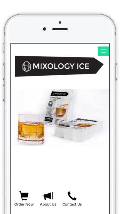 MIXOLOGY ICE ORDER