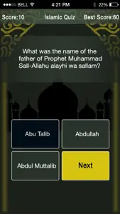 Islamic Quiz Trivia - Muslim History- Islam Basics screenshot #1 for iPhone