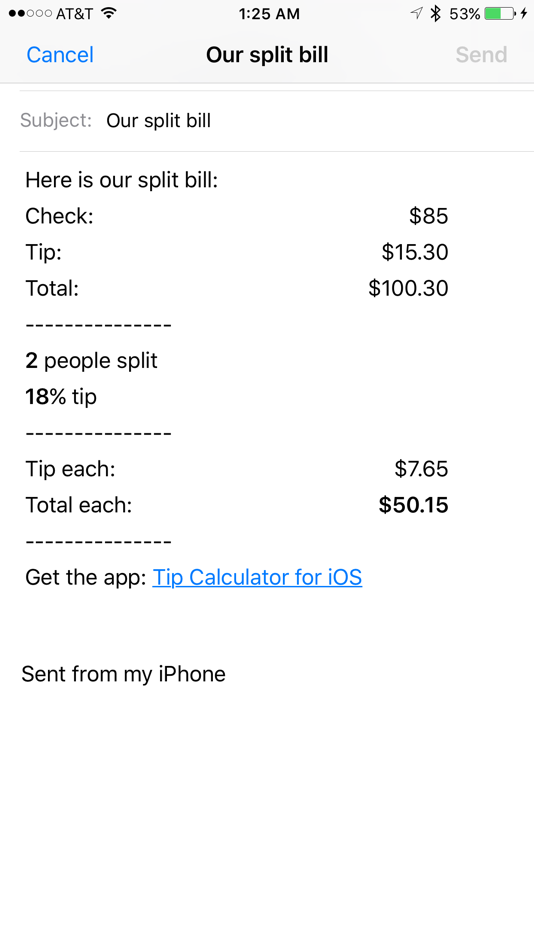 #2. Tip Calculator Master % - Best Bill Splitting App (iOS) 由: Alan Mrvica