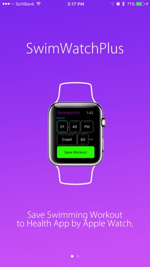 SwimWatchPlus for Watch - Save Swimming Workout(圖1)-速報App