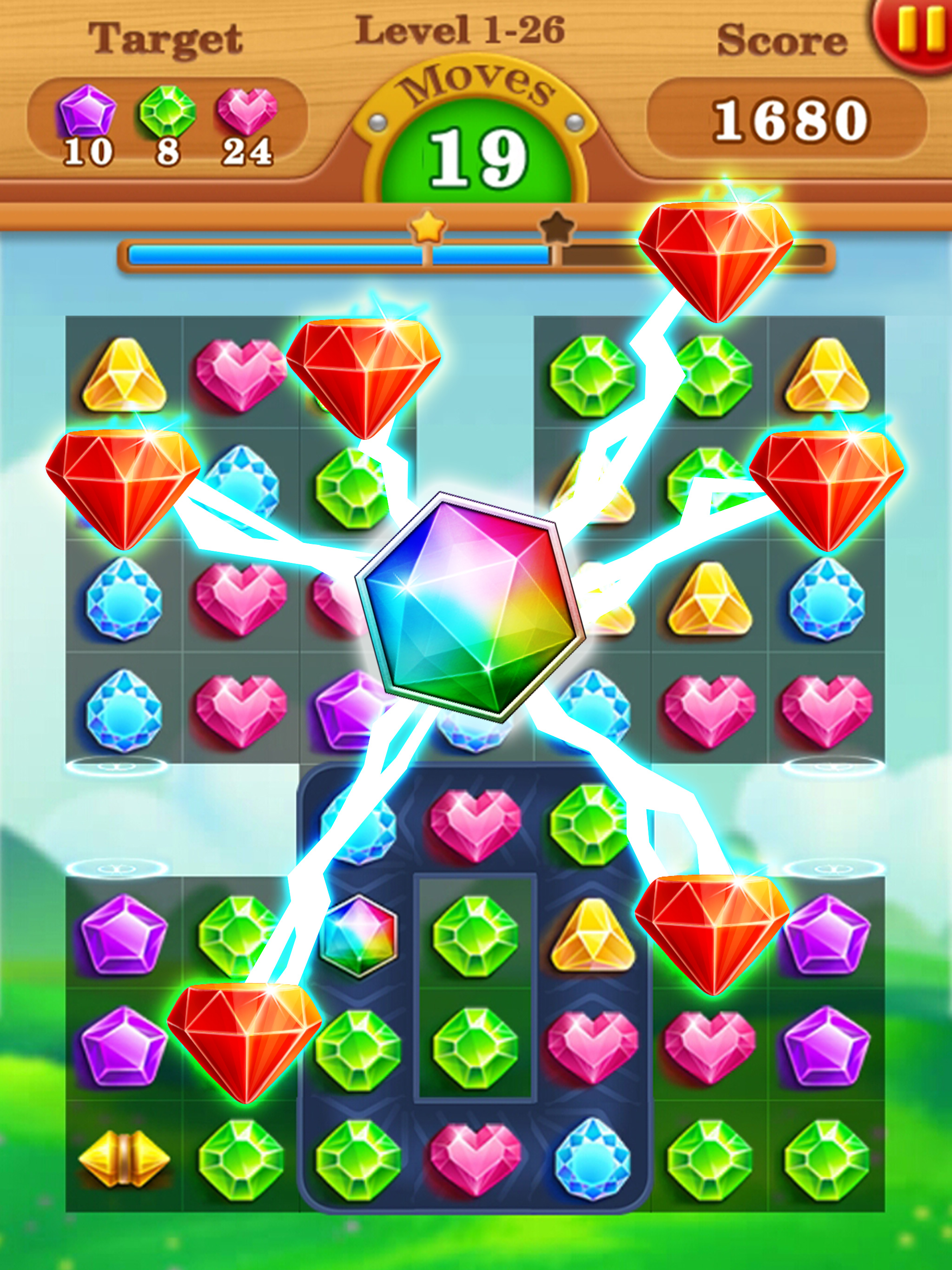 Jewel Diamond Line screenshot 7