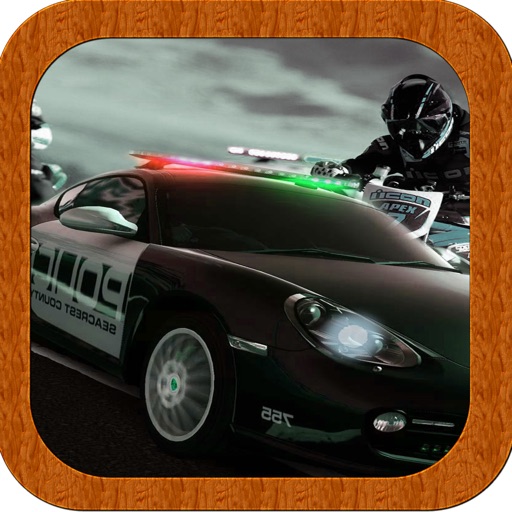 Action Cop Chaser - Midnight Nitro Police Patrol Racing Icon