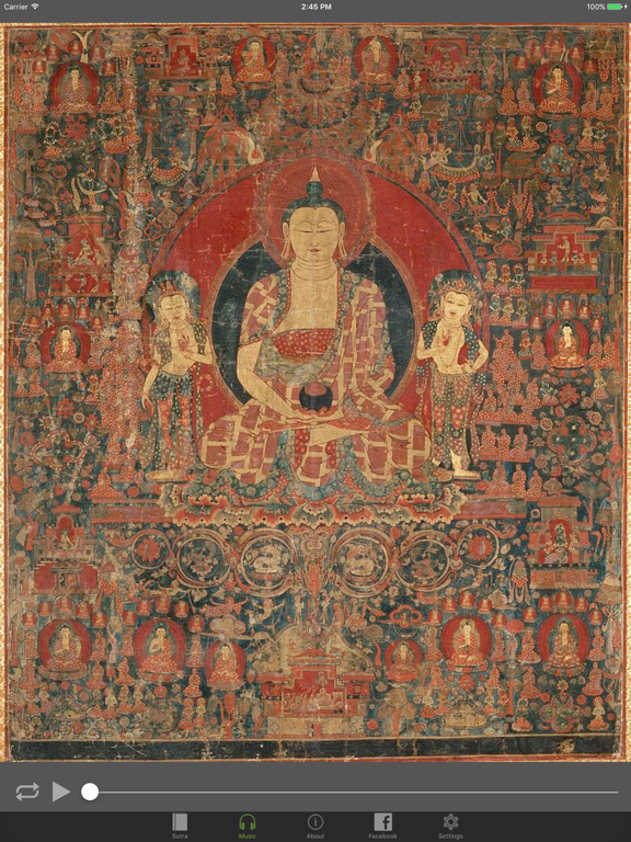 Namo Amitabha iPad screenshot 2 - Book app