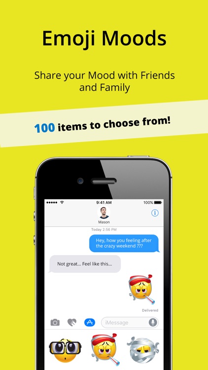 Emoji Moods - Share your mood w/ Friends & Family