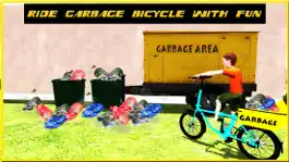 Game screenshot Kids Riding Garbage Bicycle & Biker Simulator 3d mod apk