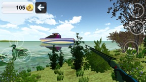 Hunter underwater spearfishing 3D screenshot