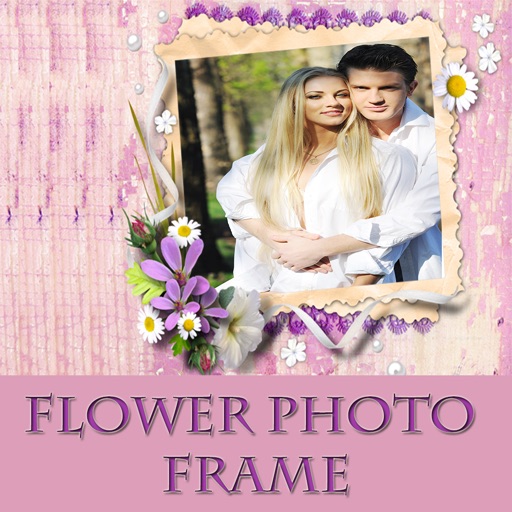 Flower Photo Frame And Pic Collage