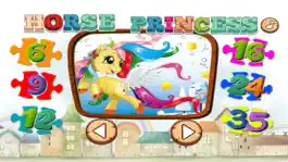 Game screenshot Princess Horse Jigsaw Puzzle Skill GameFor Toddler mod apk