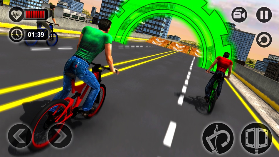 #3. Rooftop BMX Bicycle Stunt Rider - Cycle Simulation (iOS) 由: Muhammad Usman Shah