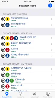budapest metro - subway iphone screenshot 1