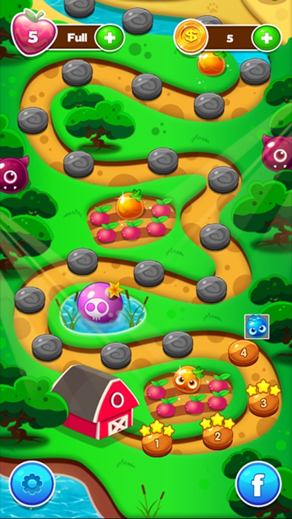 Crazy Fruit Link Crush Deluxe - Addictive Fruit Matching by TRAN