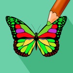 Download Butterfly Color - Coloring Book for Stress Relief app