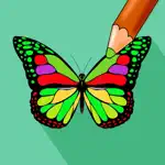 Butterfly Color - Coloring Book for Stress Relief App Contact