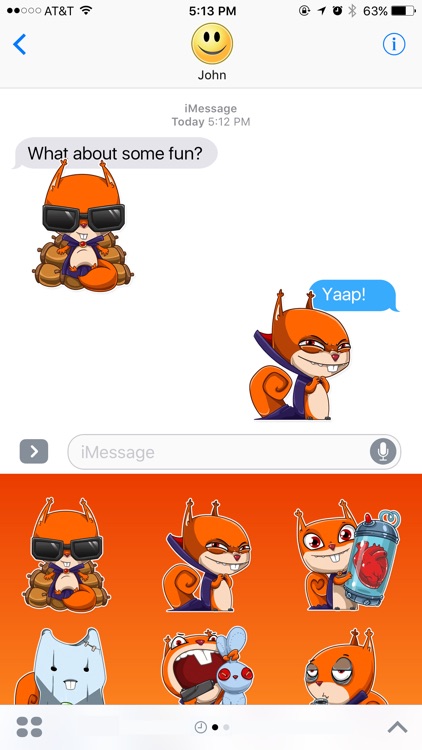 Mad Squirrel Stickers