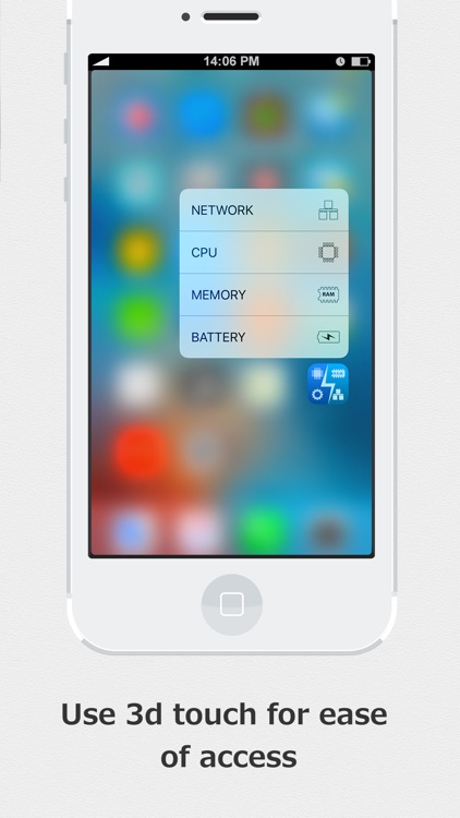 SYSTEM UTIL Dashboard - Battery, Memory, Network