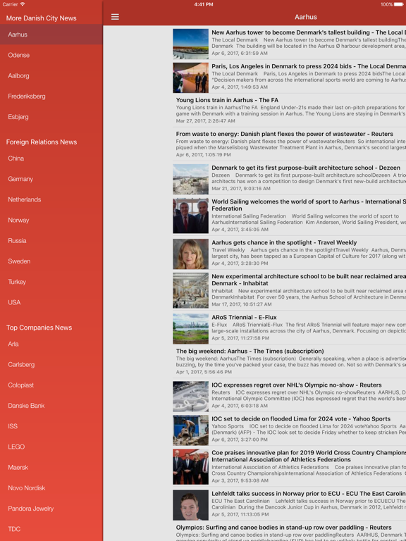 Denmark News & Danish Radio - Copenhagen Today iPad screenshot 4 - News app
