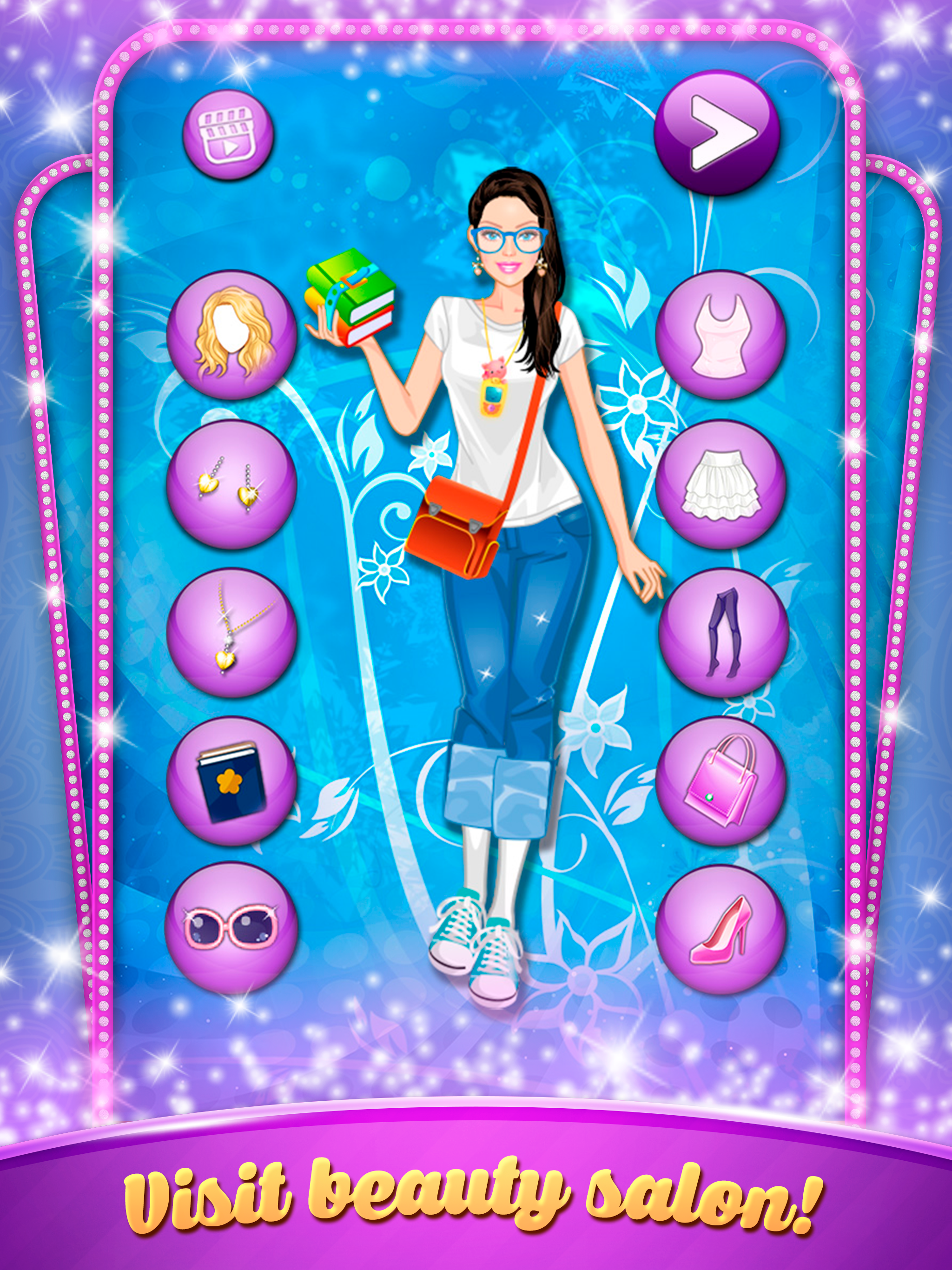 Student Style - Dress Up Game for Girls screenshot 6