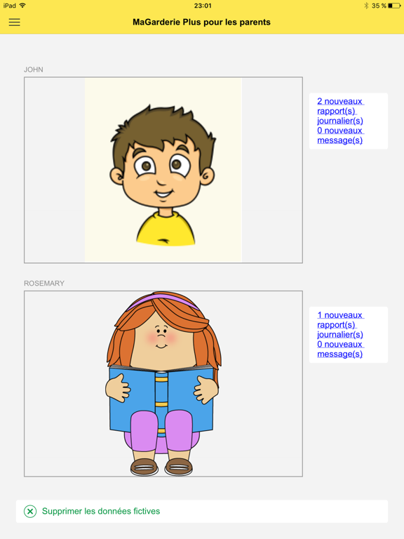 Screenshot #4 pour MaGarderie Plus - parents