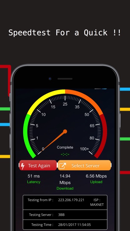 Internet Speed Test 3G,4G,Wifi