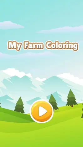 Game screenshot My farm animal coloring book games for kids mod apk