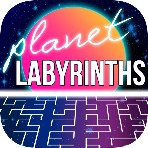 Planet Labyrinth - 3D space mazes game Icon