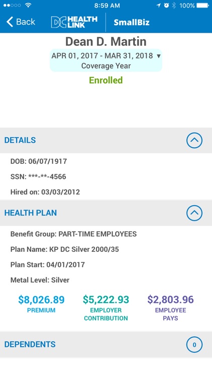 DC Health Link SmallBiz screenshot-3