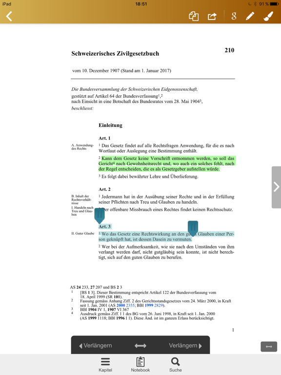 Screenshot #4 pour ZGB - Schweizerisches Zivilgesetzbuch