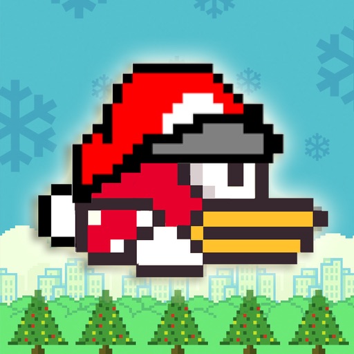 Flappy Christams: Santa Bird version Icon