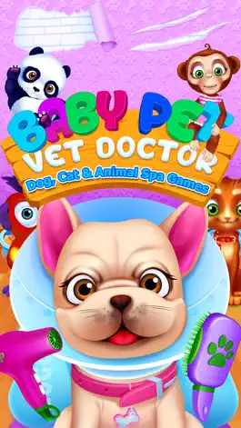 Game screenshot Baby Pet Vet Doctor - Dog, Cat & Animal Spa Games mod apk