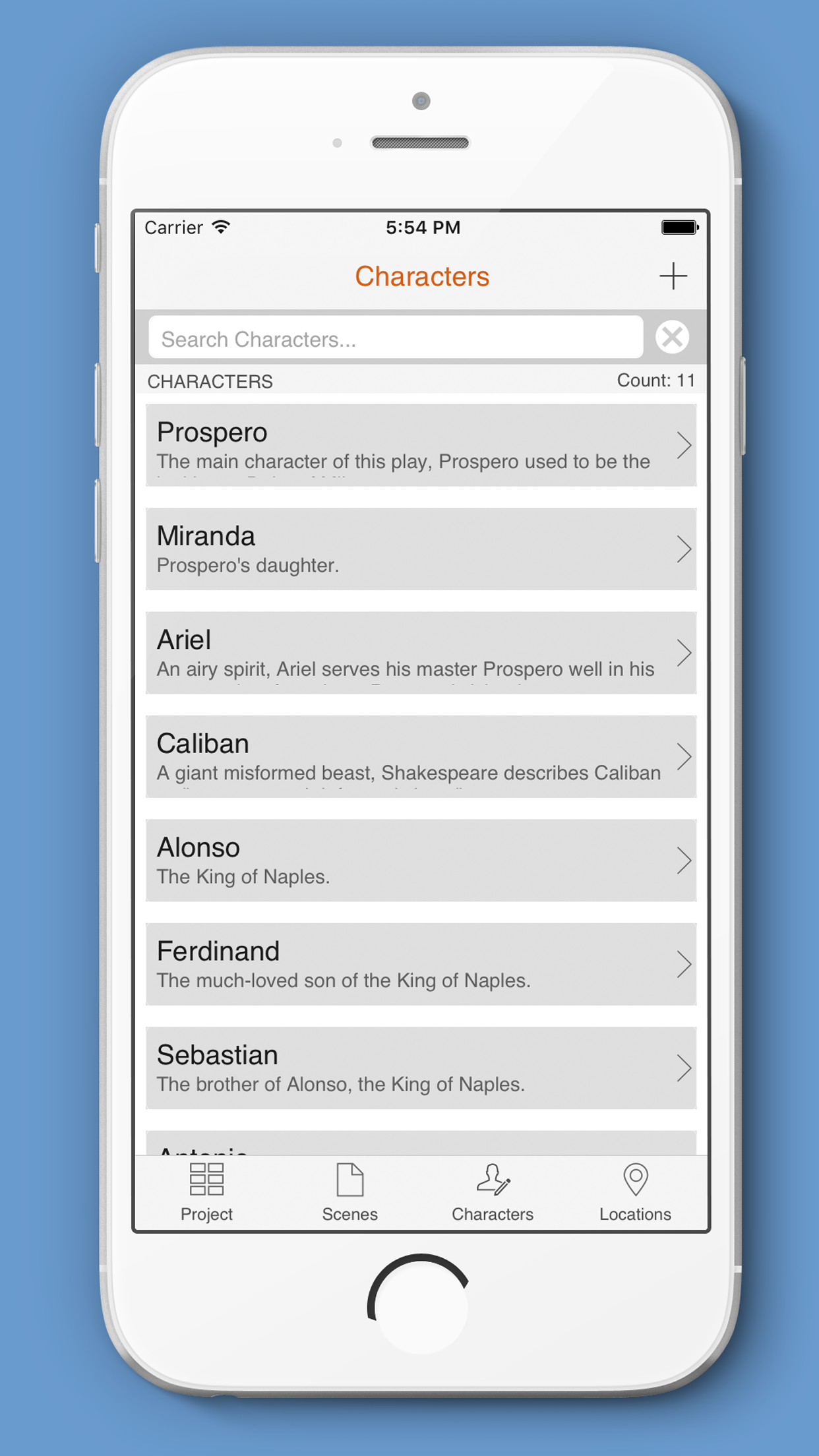 Synopsis screenshot 4