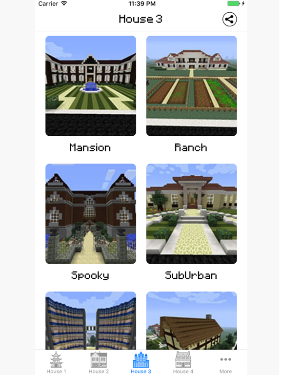 Screenshot #4 pour House & Building ideas guide for Minecraft PE