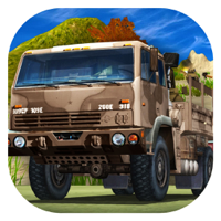 Truck Transport Games Heavy Off road Army Truck