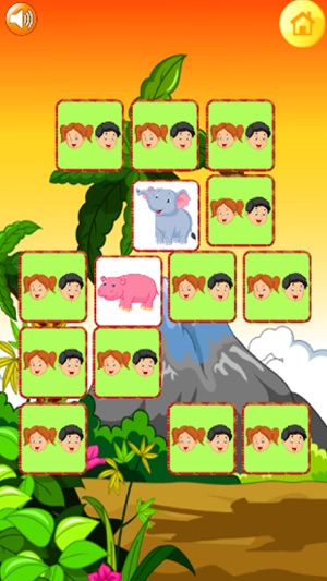 動物 匹配 難題 - 視線 遊戲 對於 孩子們(圖2)-速報App