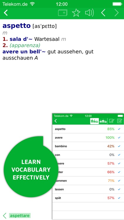 Dictionary Italian - German BASIC by PONS screenshot-4