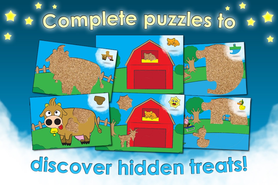 Farm Games Animal Puzzles for Kids, Toddlers Free screenshot 3