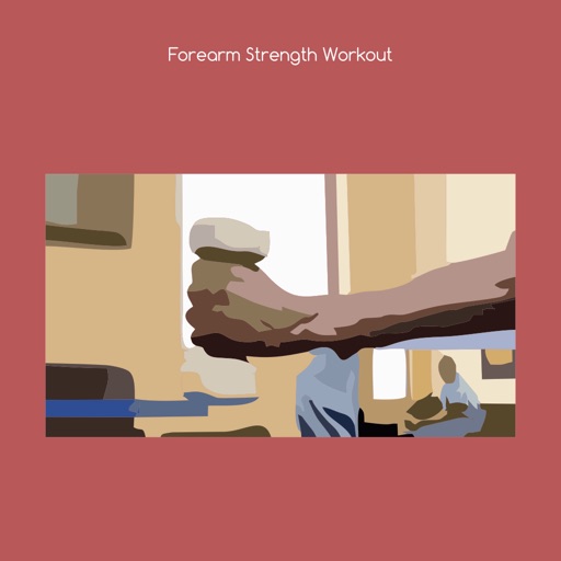 Forearm strength workout icon