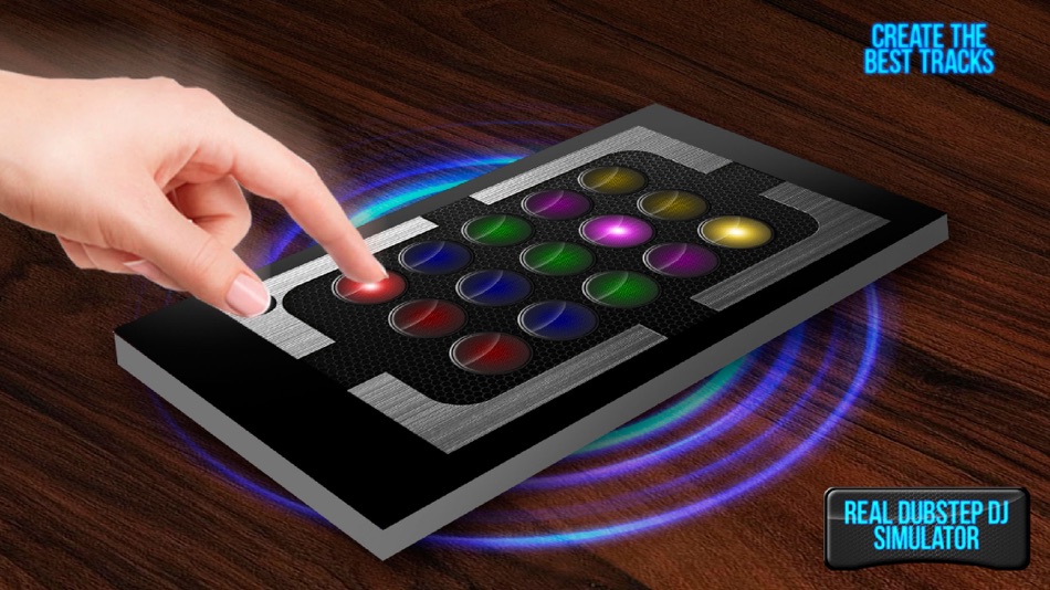 #2. Real Dubstep DJ Simulator (iOS) 由: Alina Sapolgina
