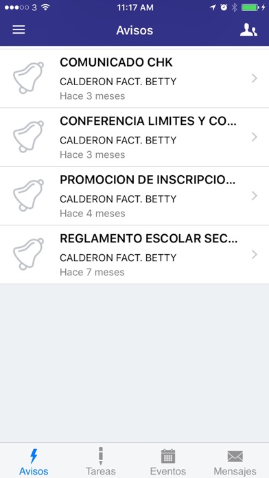 Screenshot #1 pour Interschool