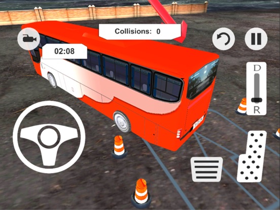 Night Bus Parking iPad screenshot