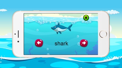 Sea animal vocabulary - 英単語 ゲーム アプリ 脳トレ パズルのおすすめ画像4