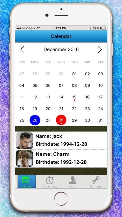 My Birthday Calendar
