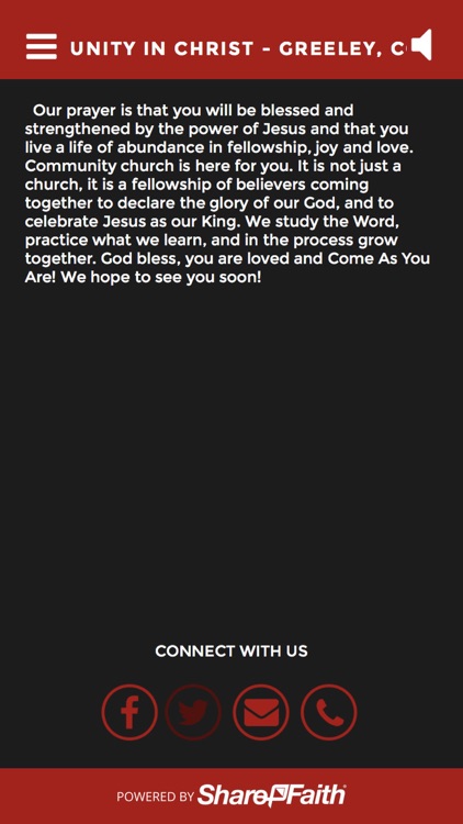 Unity in Christ - Greeley, CO