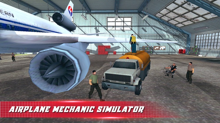 Air Plane Mechanic Garage Pro