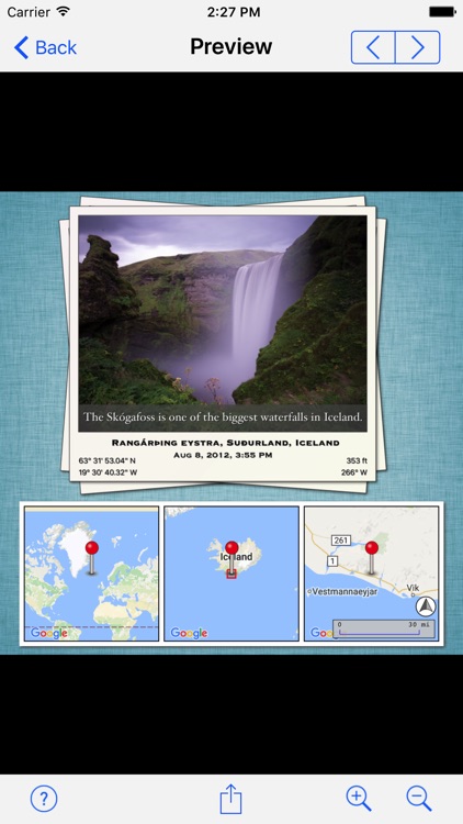 Photo Mapo - Add a map to your photo